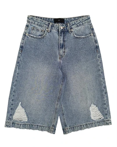 Withblack - WBLWonder Long Bermuda Shorts - Sky Blue